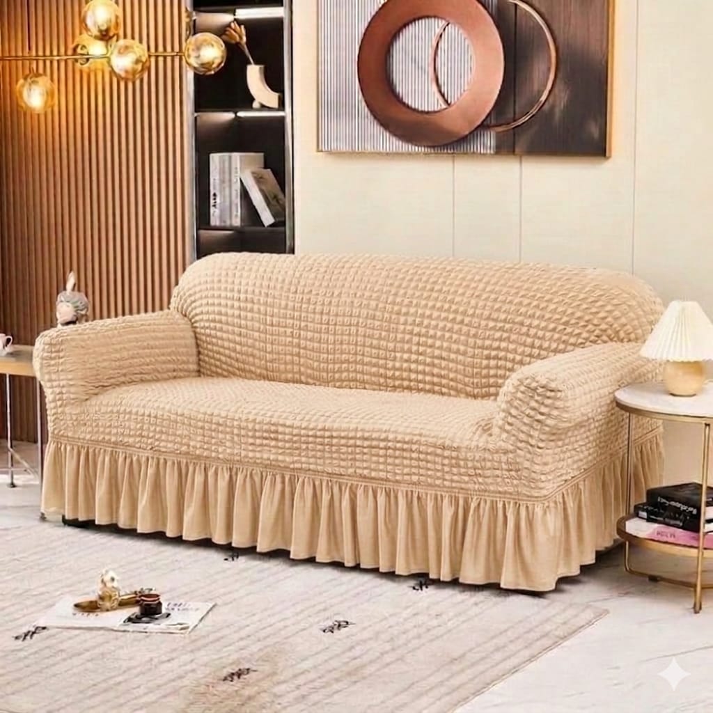 Persian Sofa Cover - Beige Skin