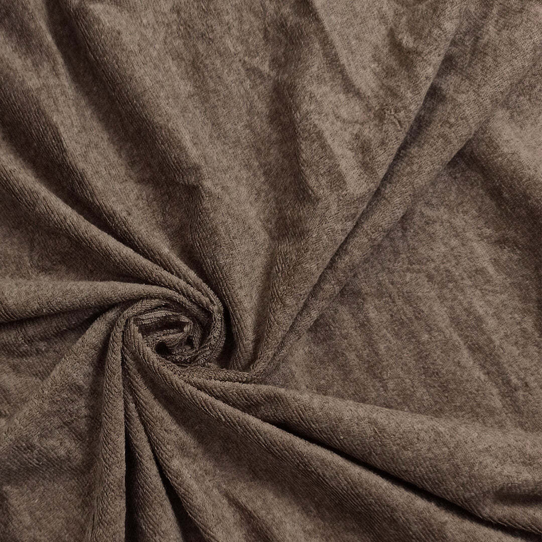 Terry Cotton Waterproof Mattress Protector Brown Fitted Style
