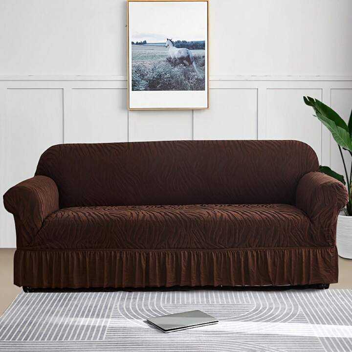 Zebra Velvet Sofa Covers - All Colors & Sizes