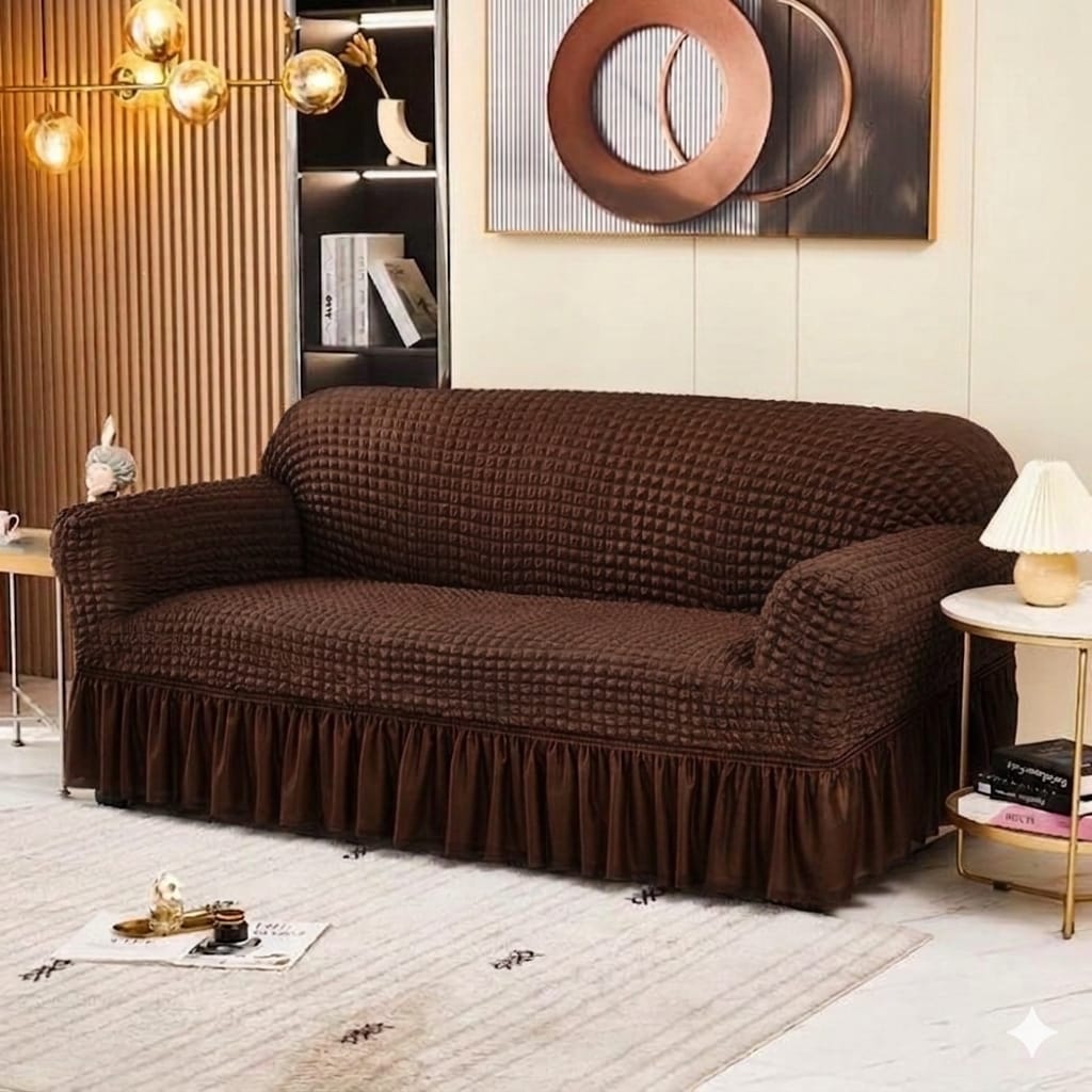 Persian Sofa Cover - Chocolate Brown